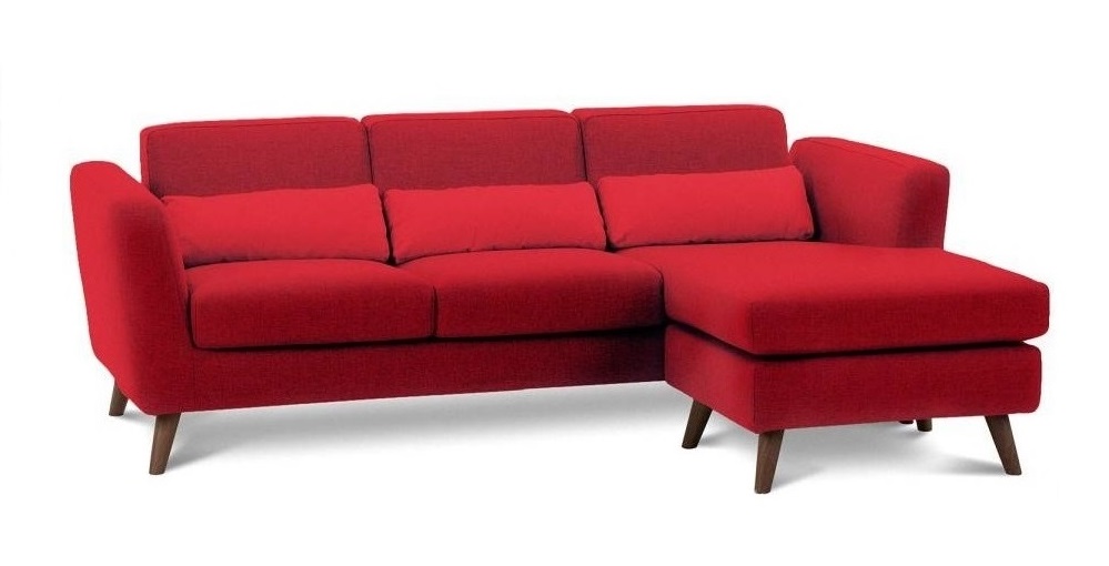 red sofa